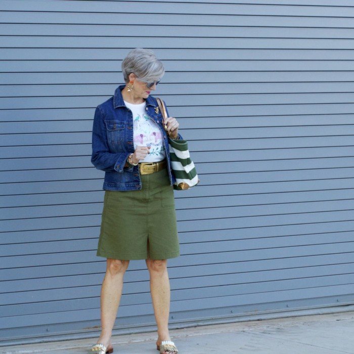 timeless classic | denim jacket | Style at a Certain Age