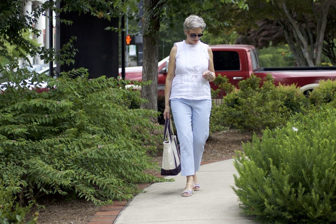 summer style with Lands' End - Style At A Certain Age