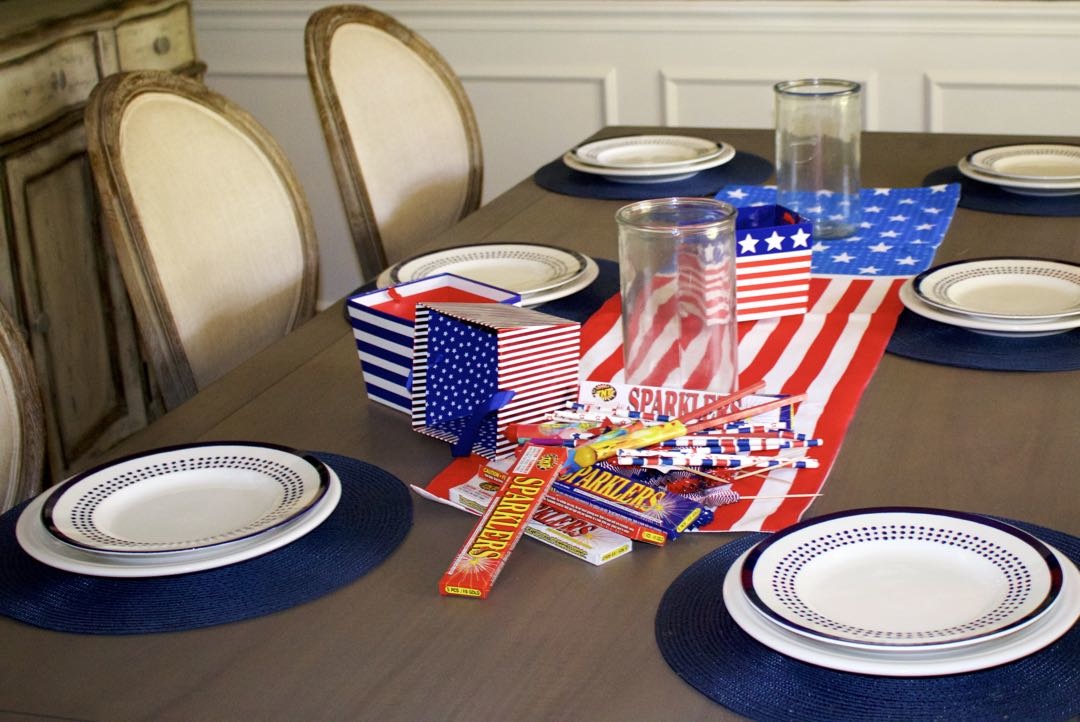 patriotic summer table