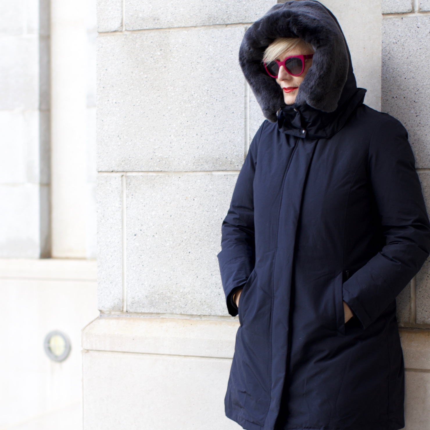 Bloomingdales cold weather outerwear with Woolrich