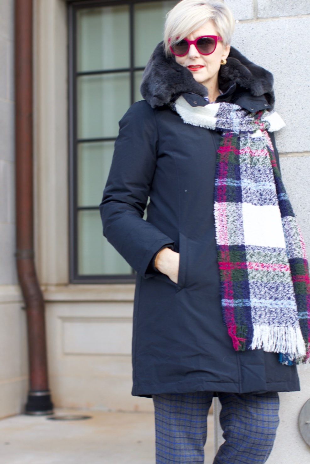 Bloomingdales cold weather outerwear with Woolrich