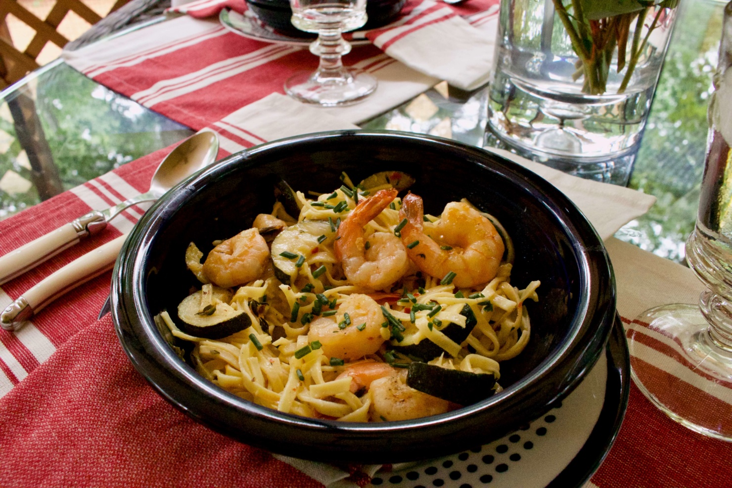 shrimp scampi linguine