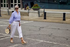 top 5 ways to wear white denim