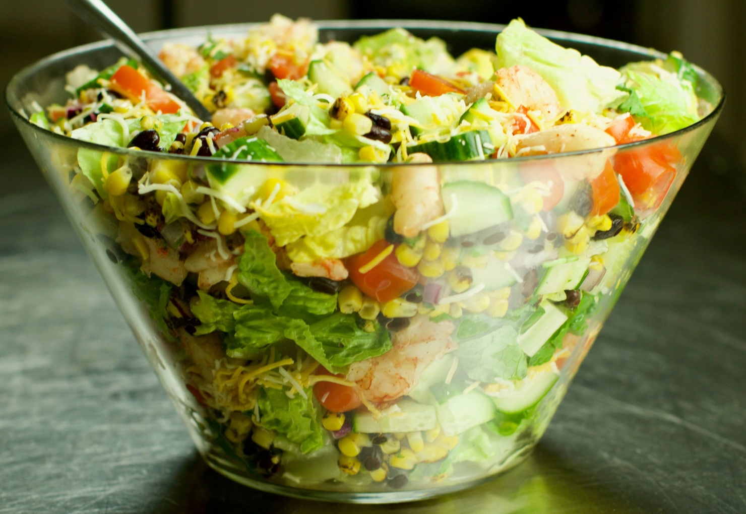 mexican shrimp cobb salad