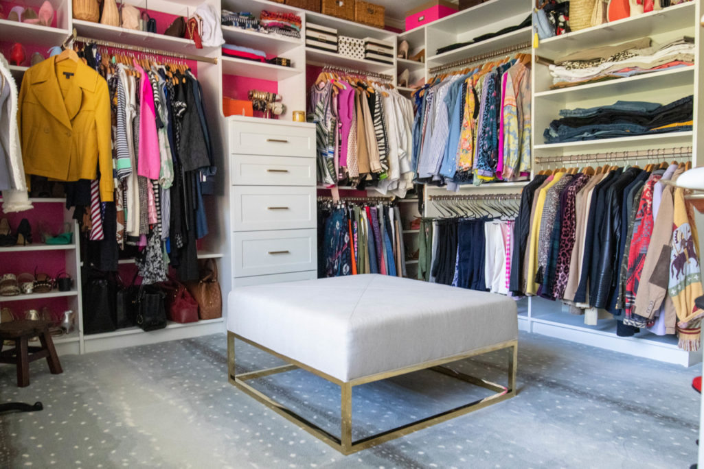 a custom closet from Inspired Closets Athens