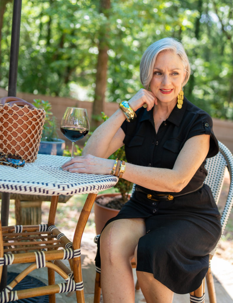 a little black dress for spring and summer