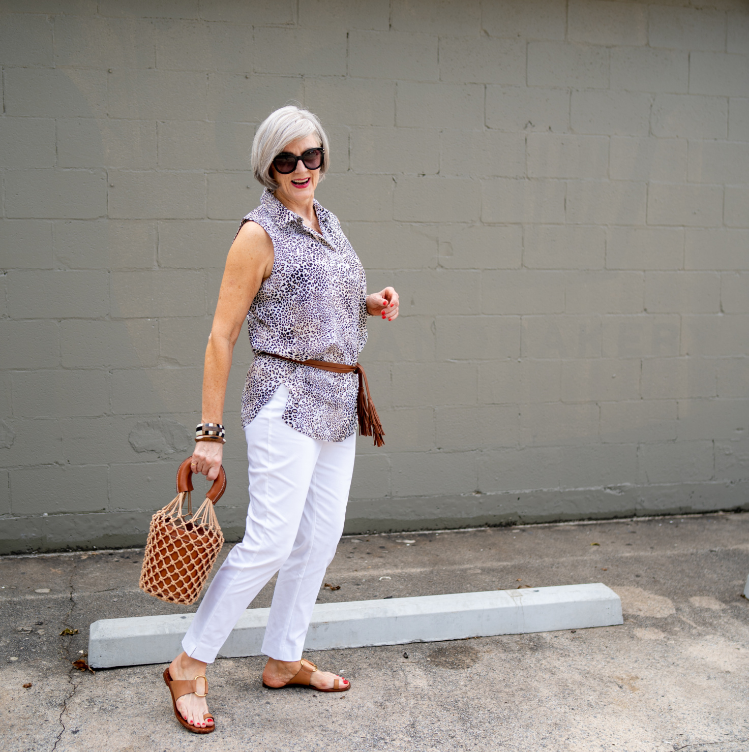 How to wear animal print this summer: the perfect summer blouse