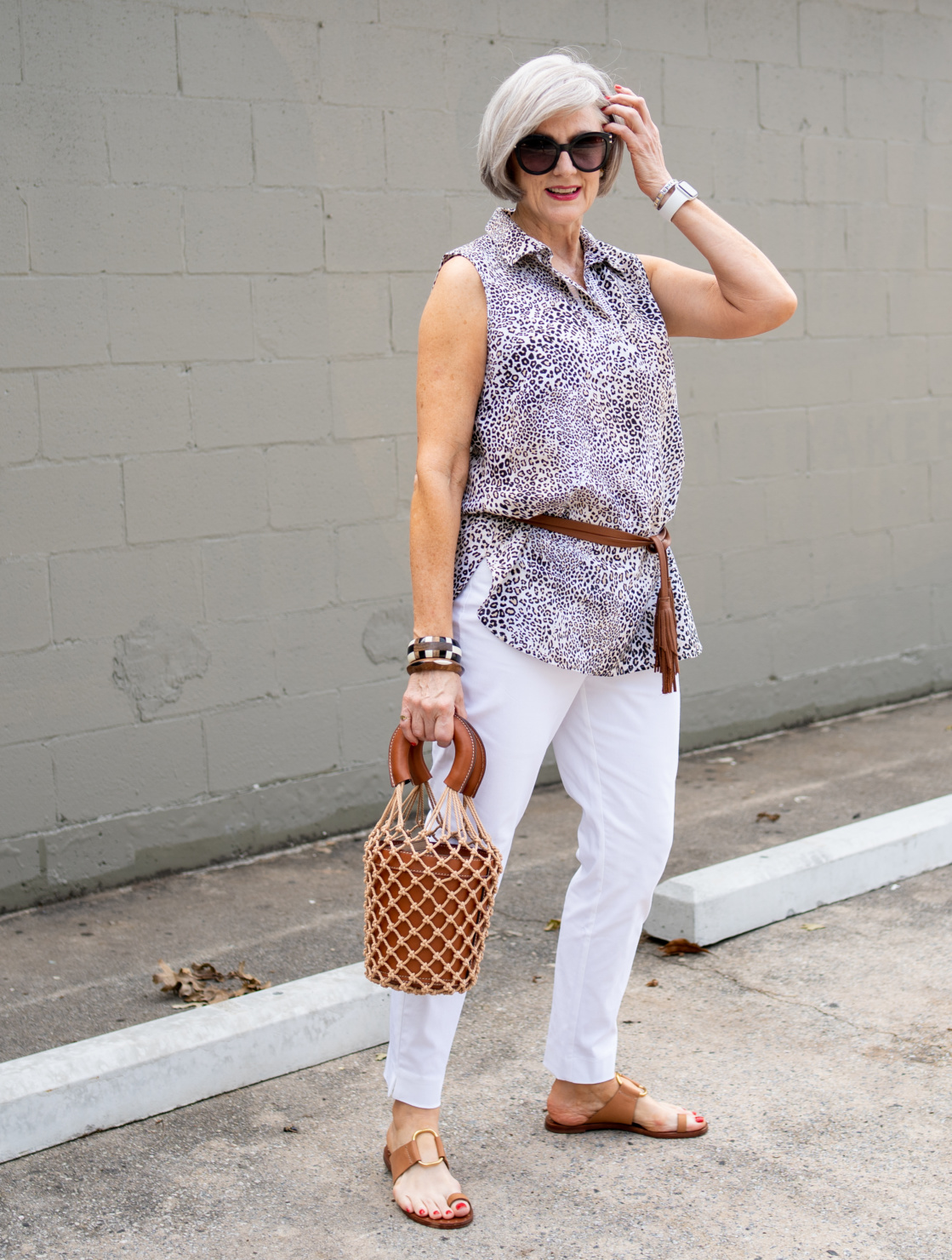 How to wear animal print this summer: the perfect summer blouse