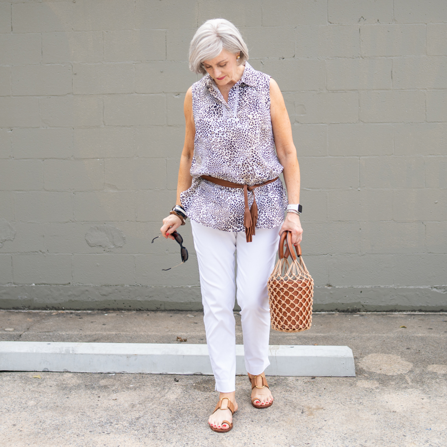 How to wear animal print this summer: the perfect summer blouse