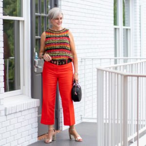 wear bold and bright colors at summer’s end