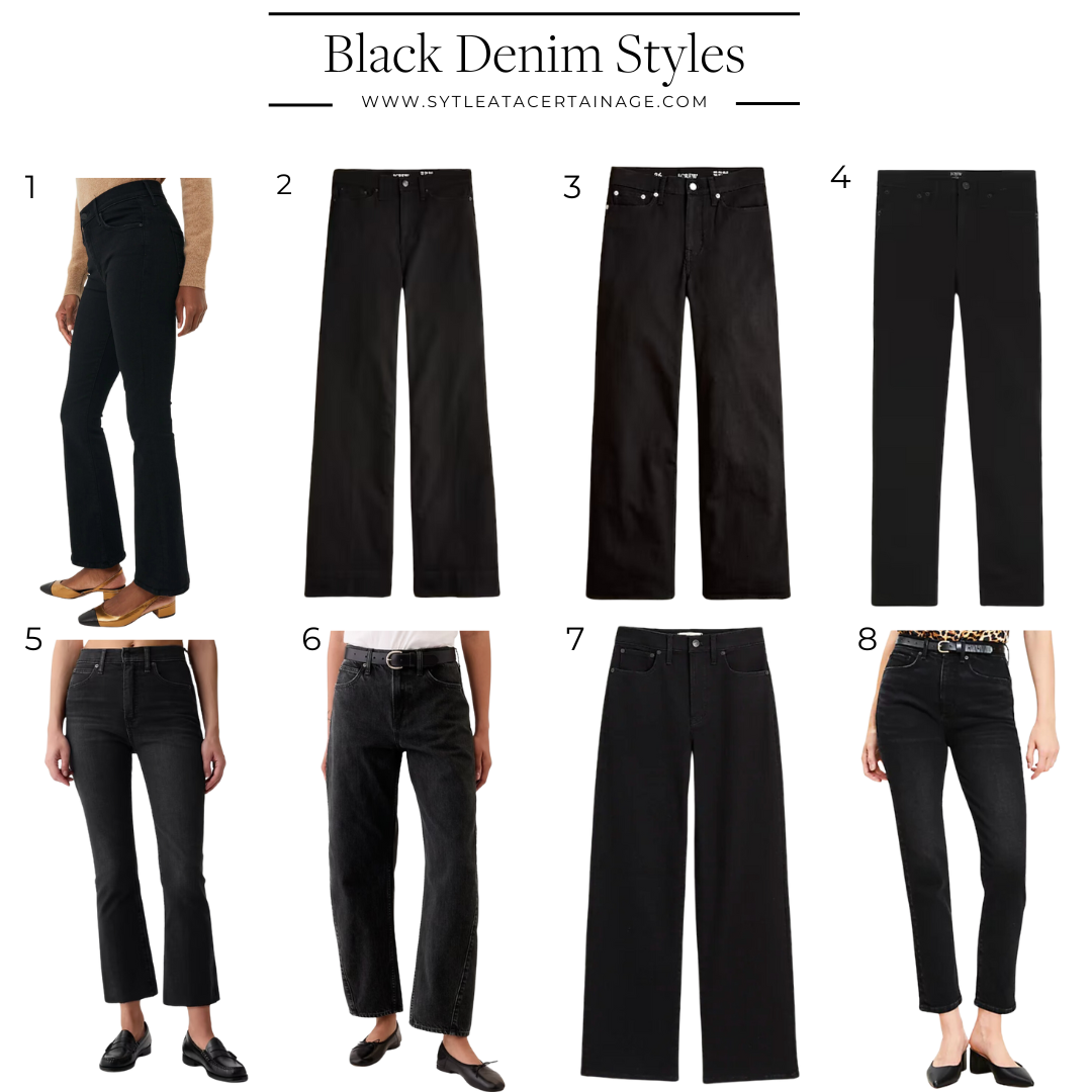 Black Denim Styles