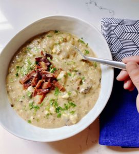 potato and corn soup | kelly’s kitchen