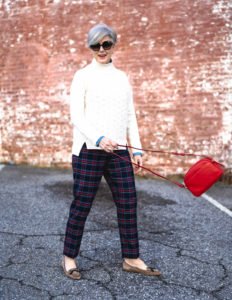 how to wear plaid after the holidays