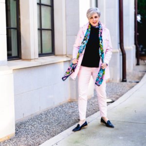 florals and raincoats for spring