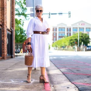 the summer staple the little white dress