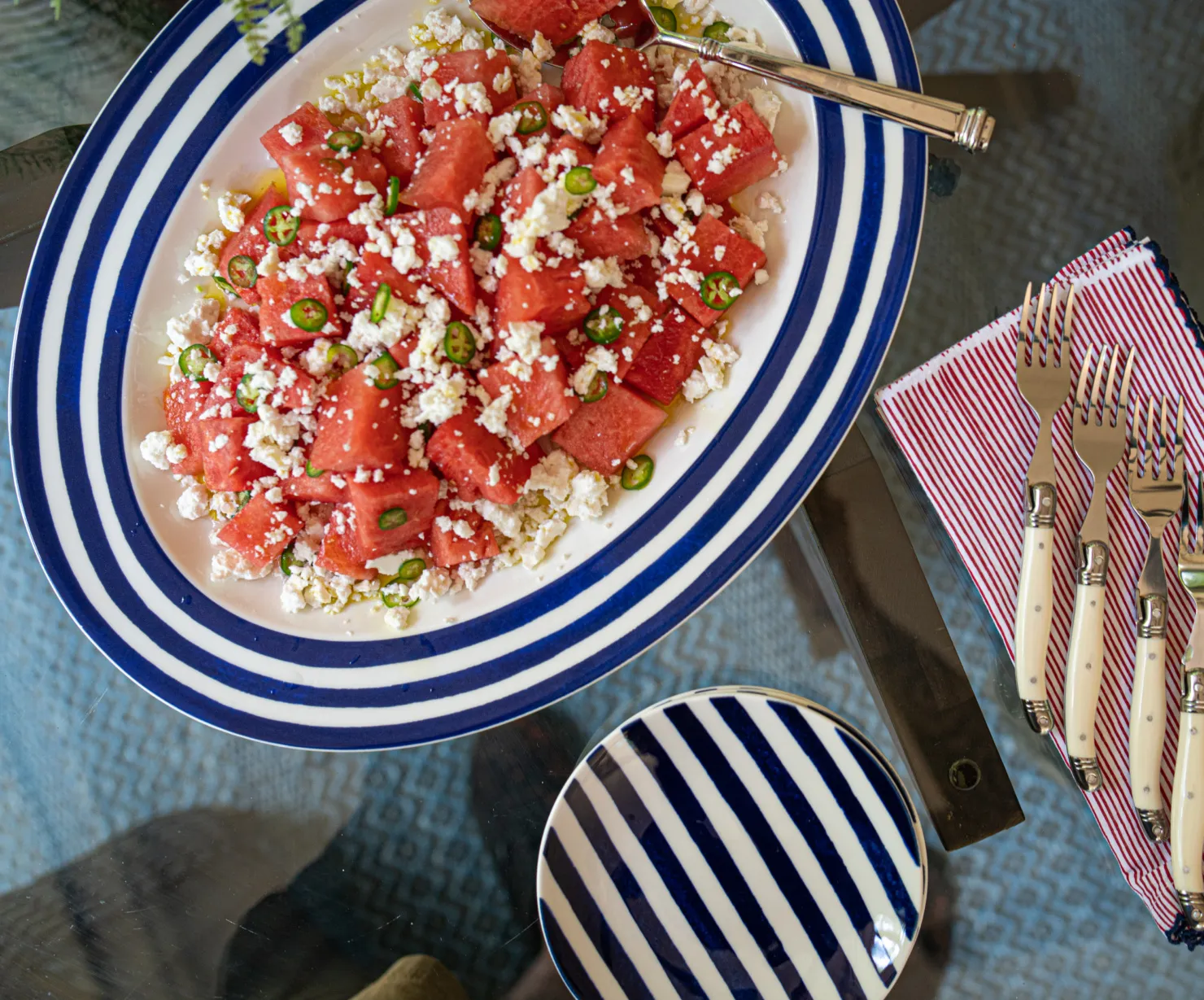 Watermelon Salad recipe