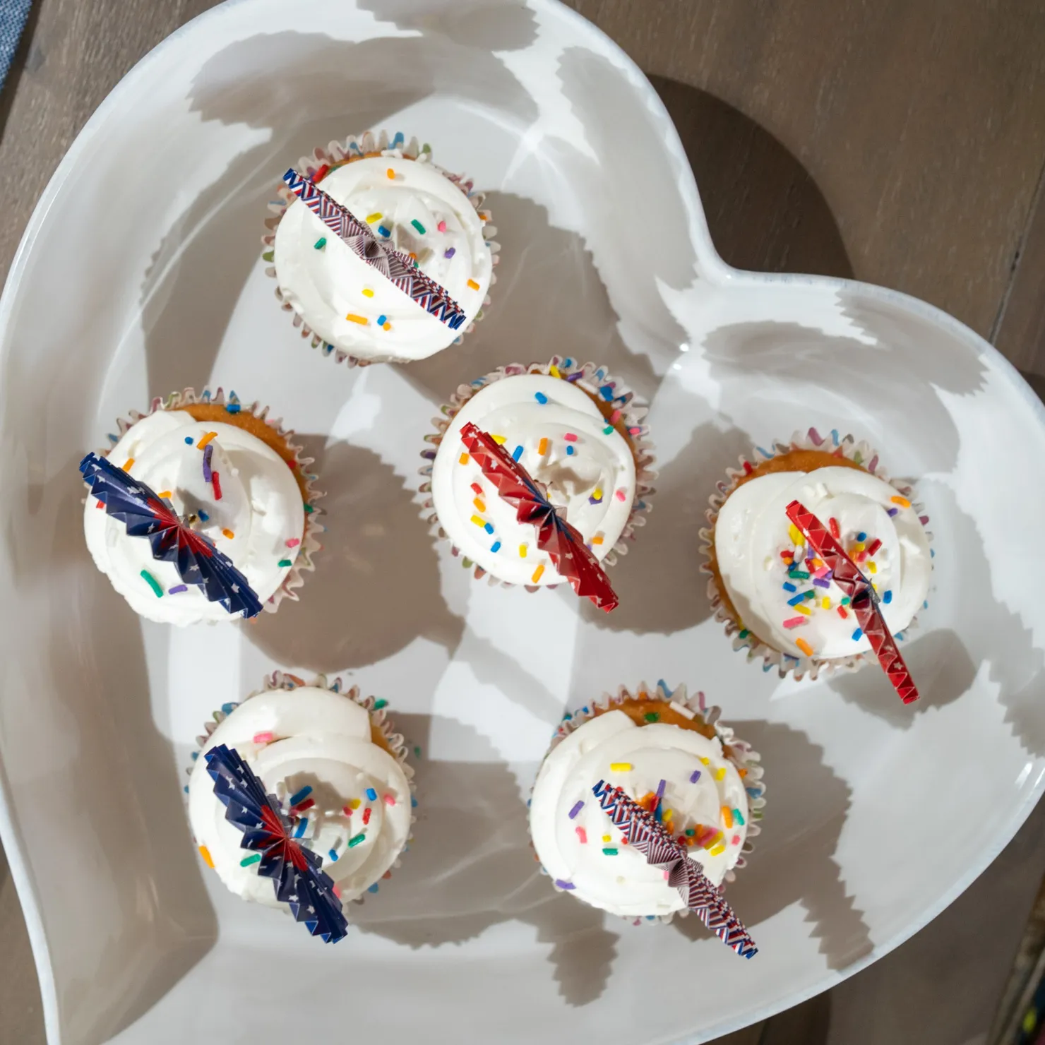 4th of July cupcakes