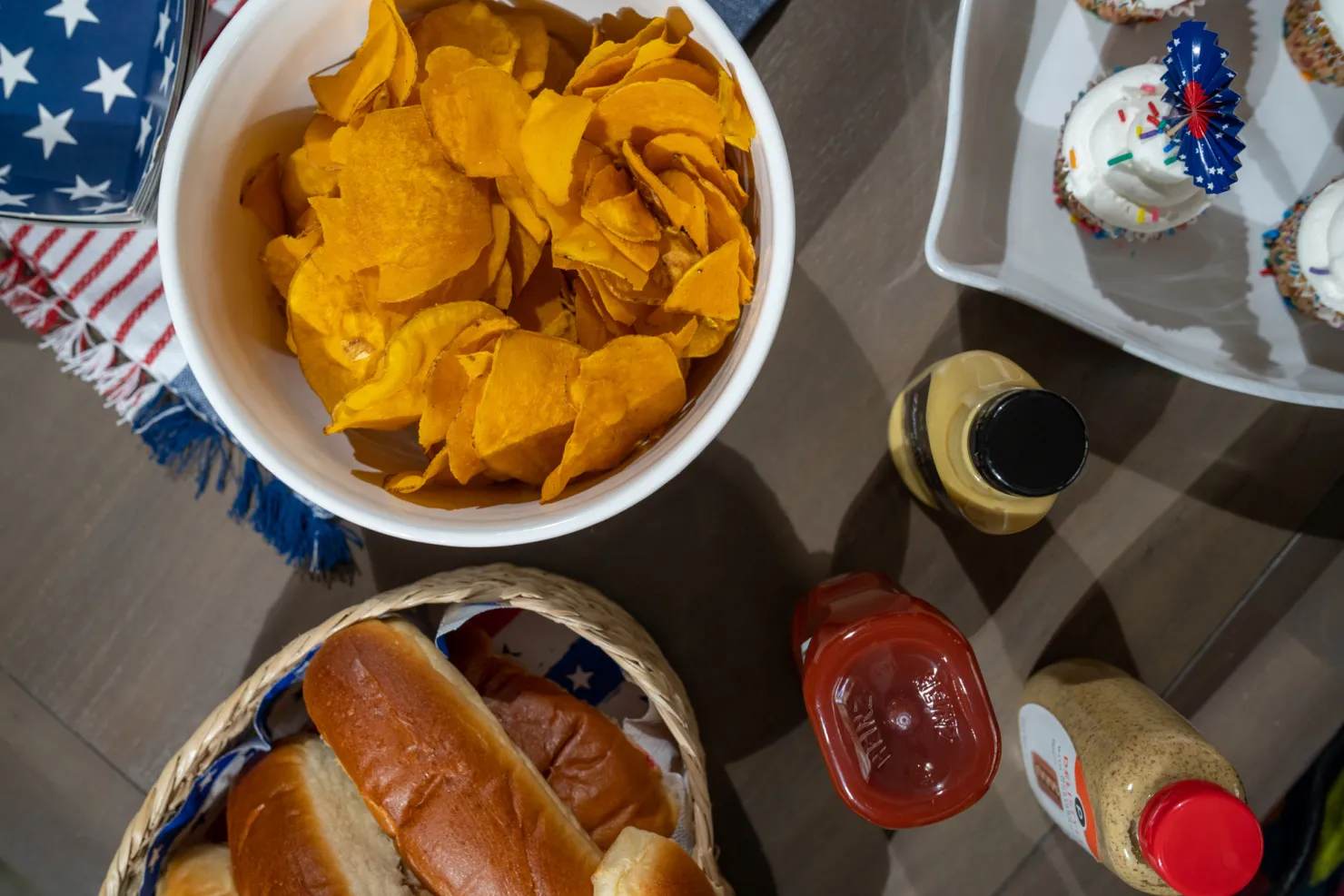 4th of July Backyard Barbecue feast