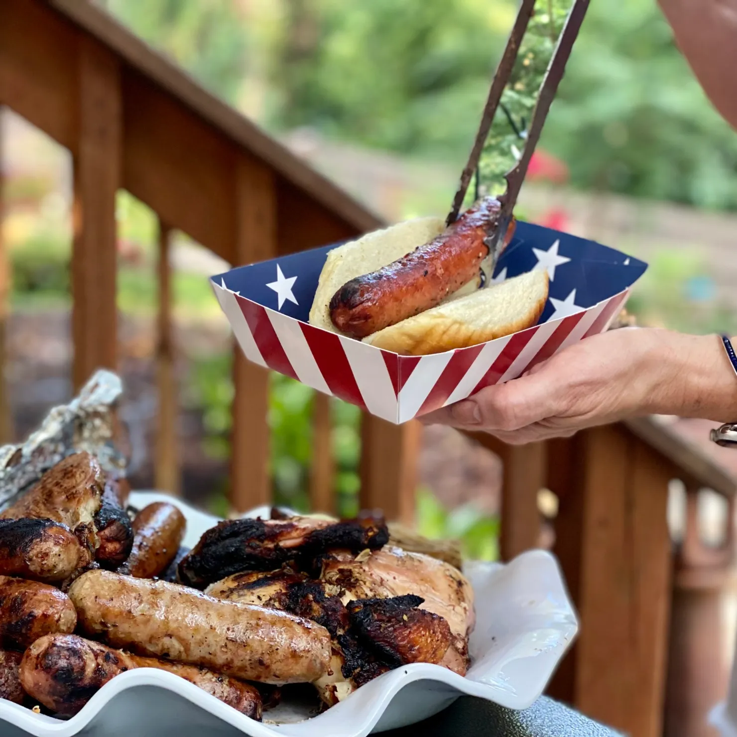 4th of July Backyard Barbecue decor