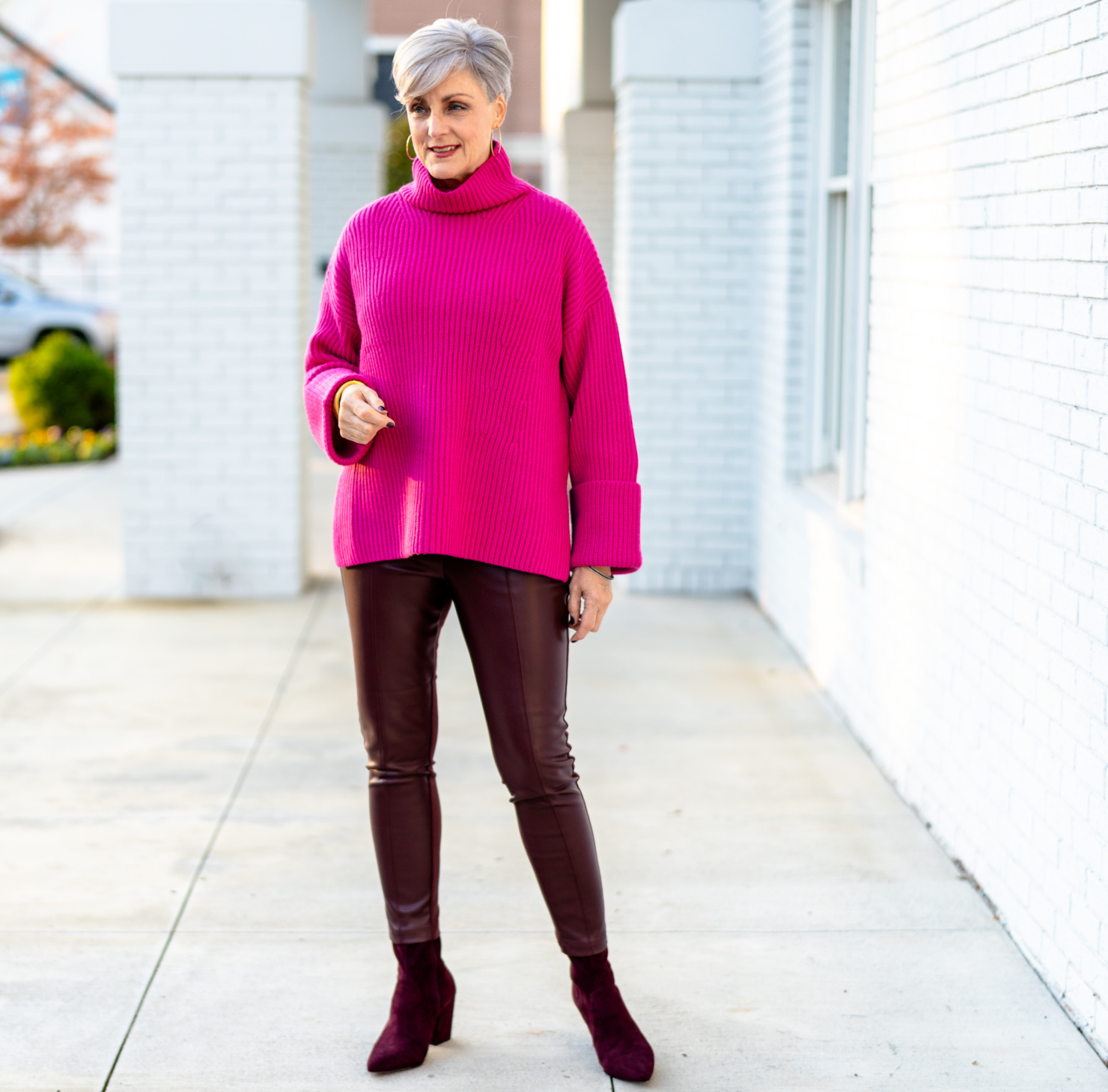 Cute And Comfortable Thanksgiving Outfit - Style At A Certain Age