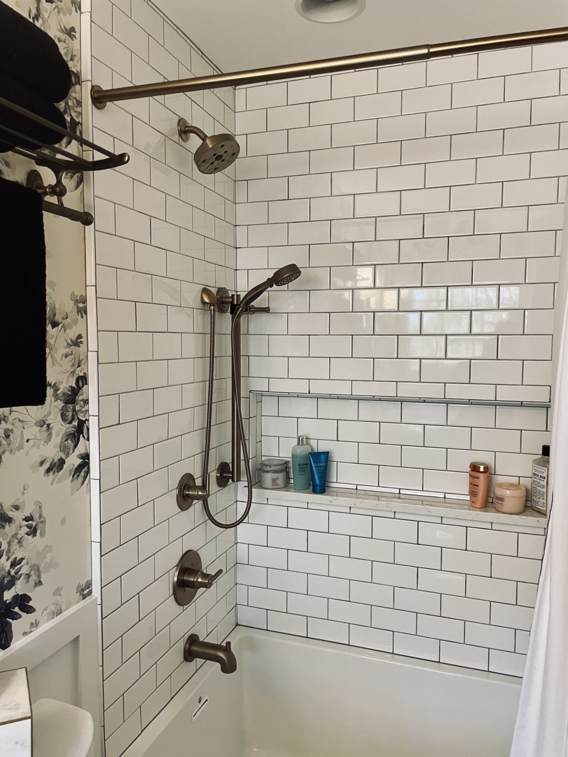 Take a tour of my renovated master bathroom