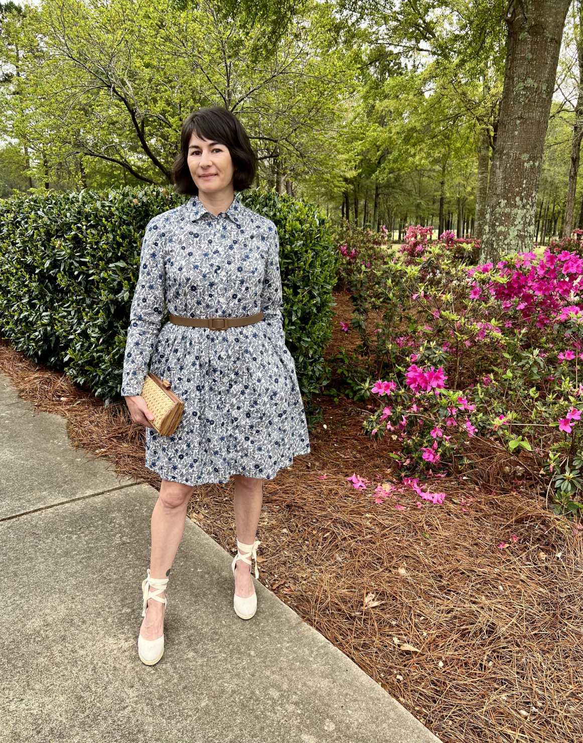How to Size this J.Crew Factory Shirtdress for Petites