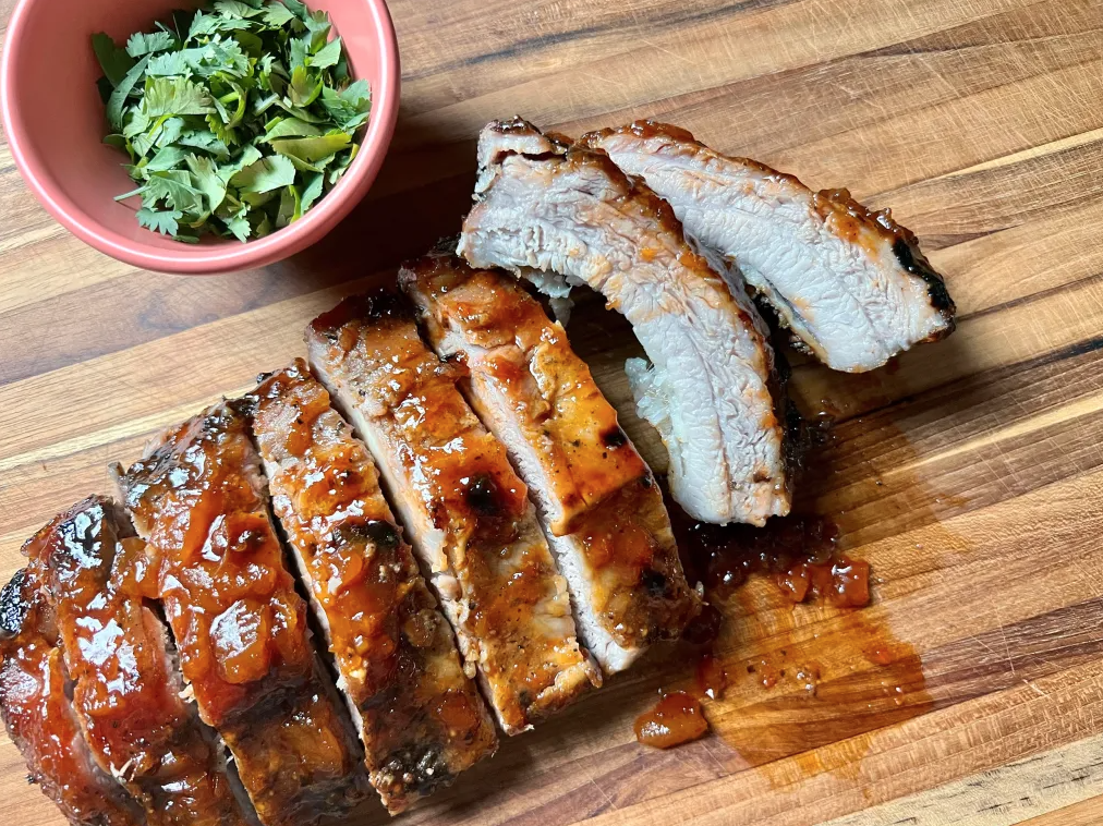 slow cooker sticky ribs