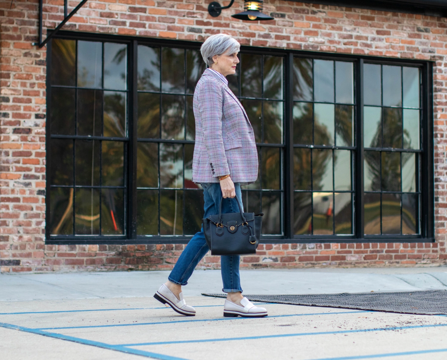 Talbots Plaid Blazer 1