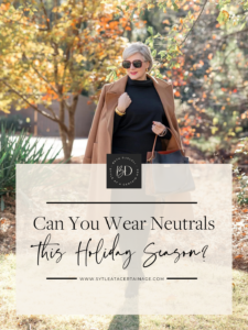 Can You Wear Neutrals During the Holiday Season?