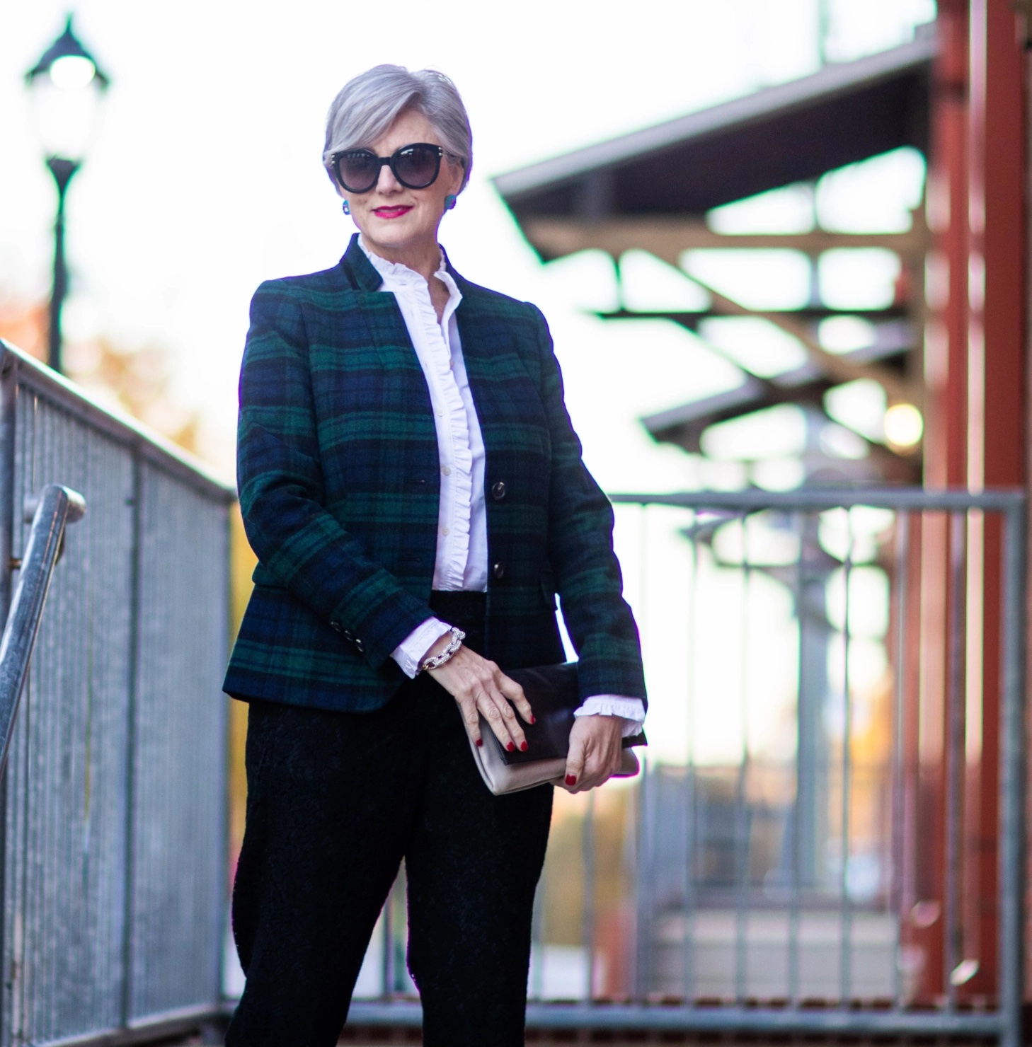 Blackwatch Tartan Plaid Blazer