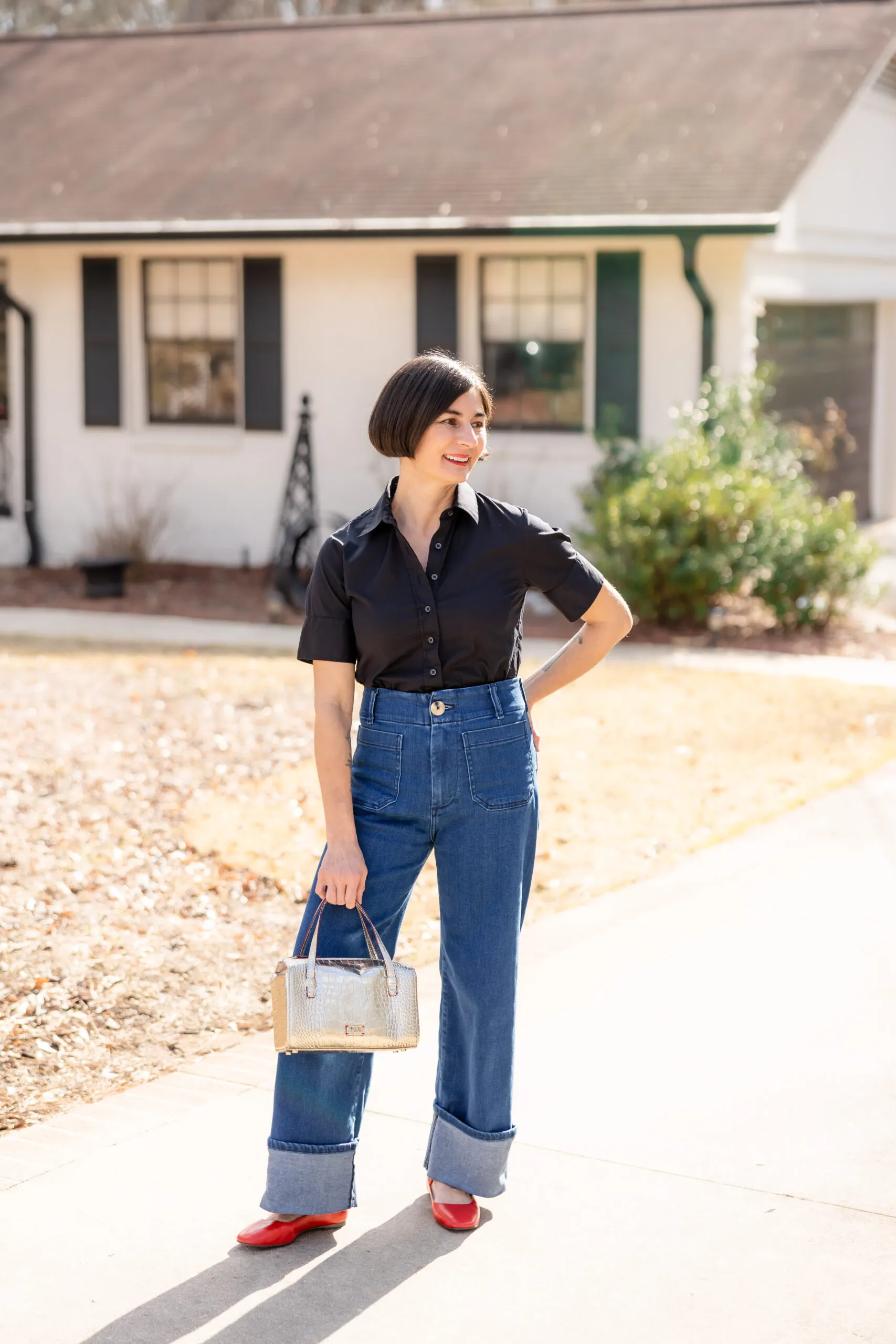 Wide Leg Jeans for petites