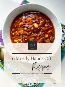 6 Mostly Hands Off Recipes