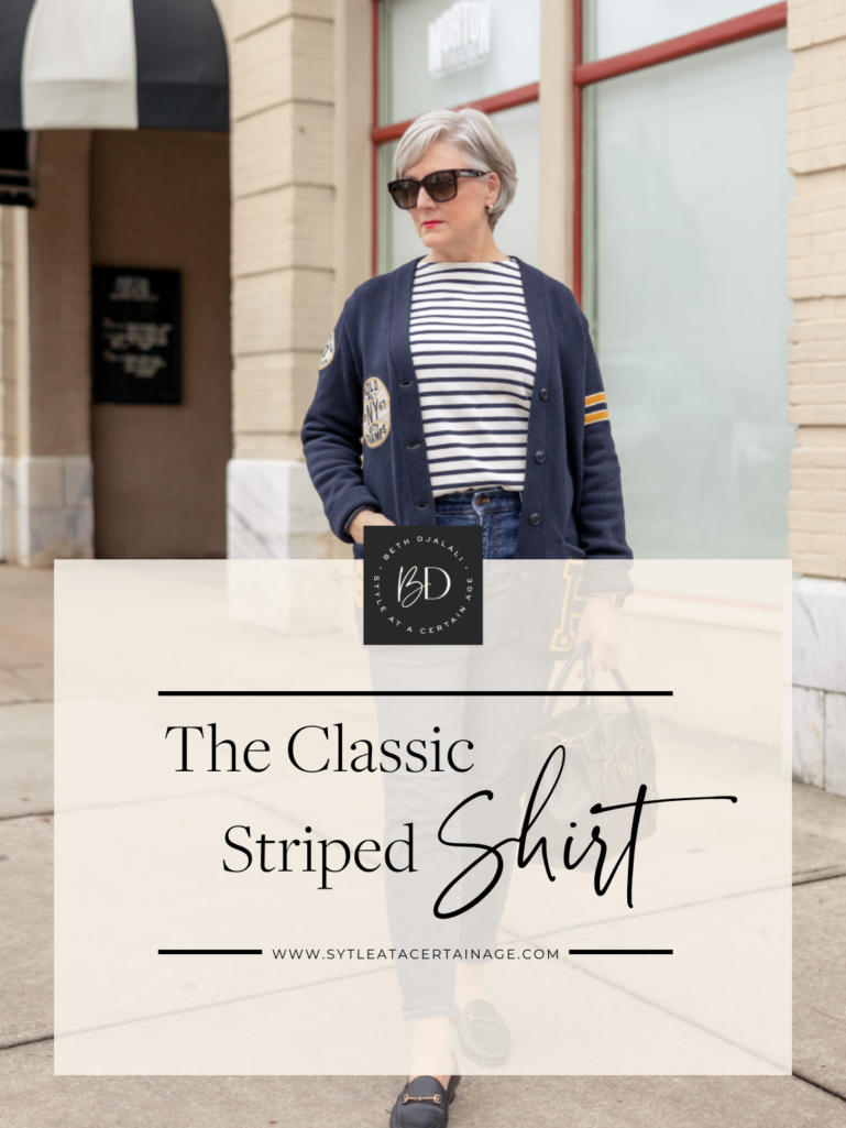 The Classic Striped Tee Every Woman Should Own