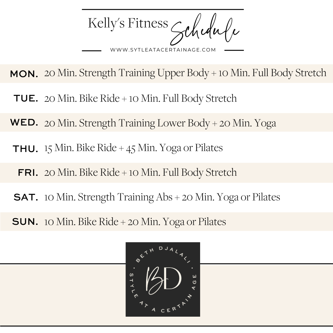 Kelly's Weekly Fitness Schedule (1)