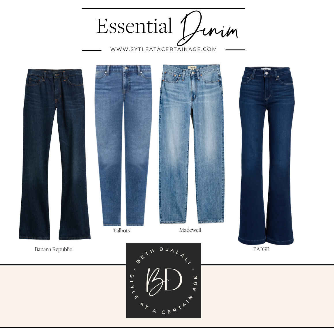 Essential Jeans Women Over 50