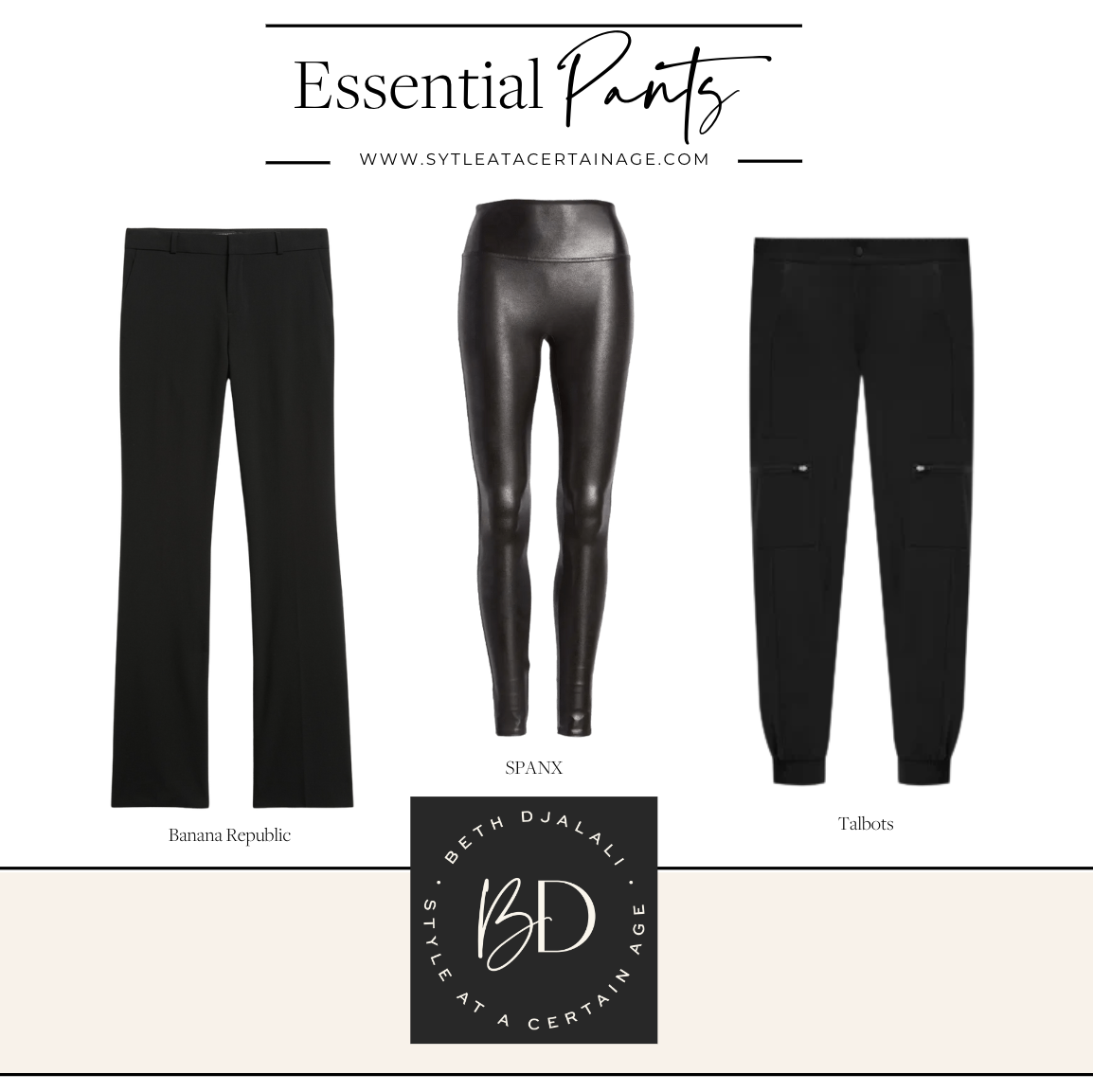 Essential Pants Women Over 50