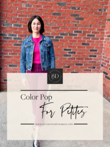 Color Pop for Petites