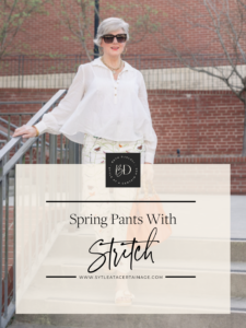 Spring Pants With a Hint of Stretch