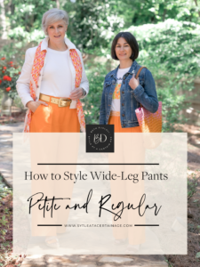 How to Style Wide-Leg Pants in Petite and Regular