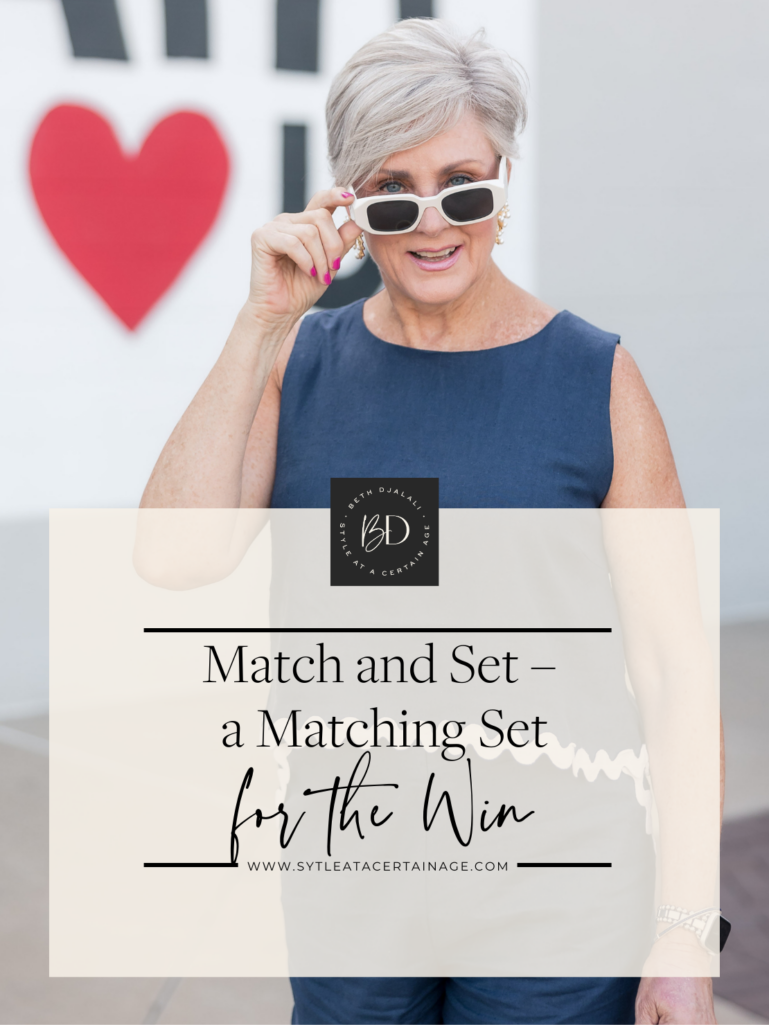 Match and Set – a Matching Set for the Win