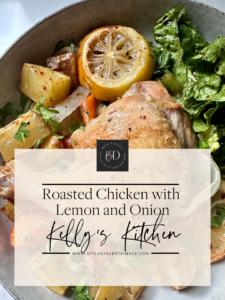 Roasted Chicken with Lemon and Onion