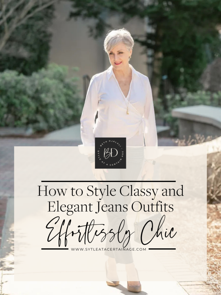 Effortlessly Chic: How to Style Classy and Elegant Jeans Outfits