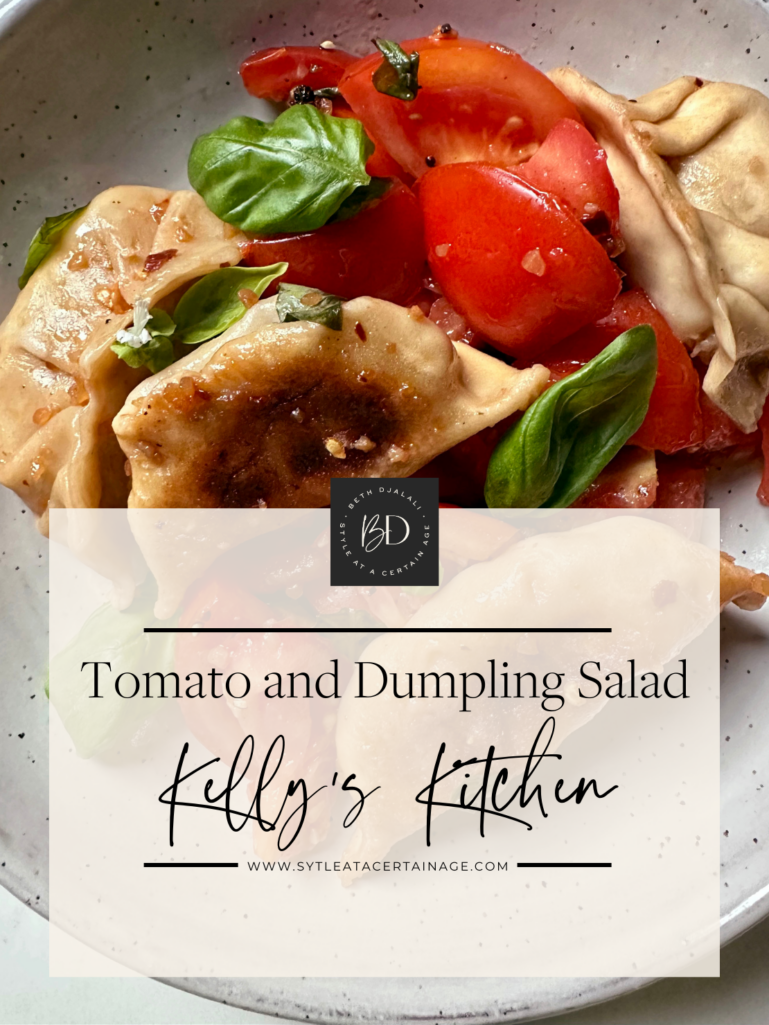 Dumpling Tomato Salad