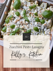 Zucchini Pesto Lasagna