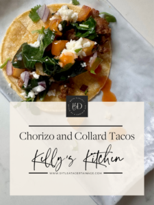 Chorizo and Collard Tacos