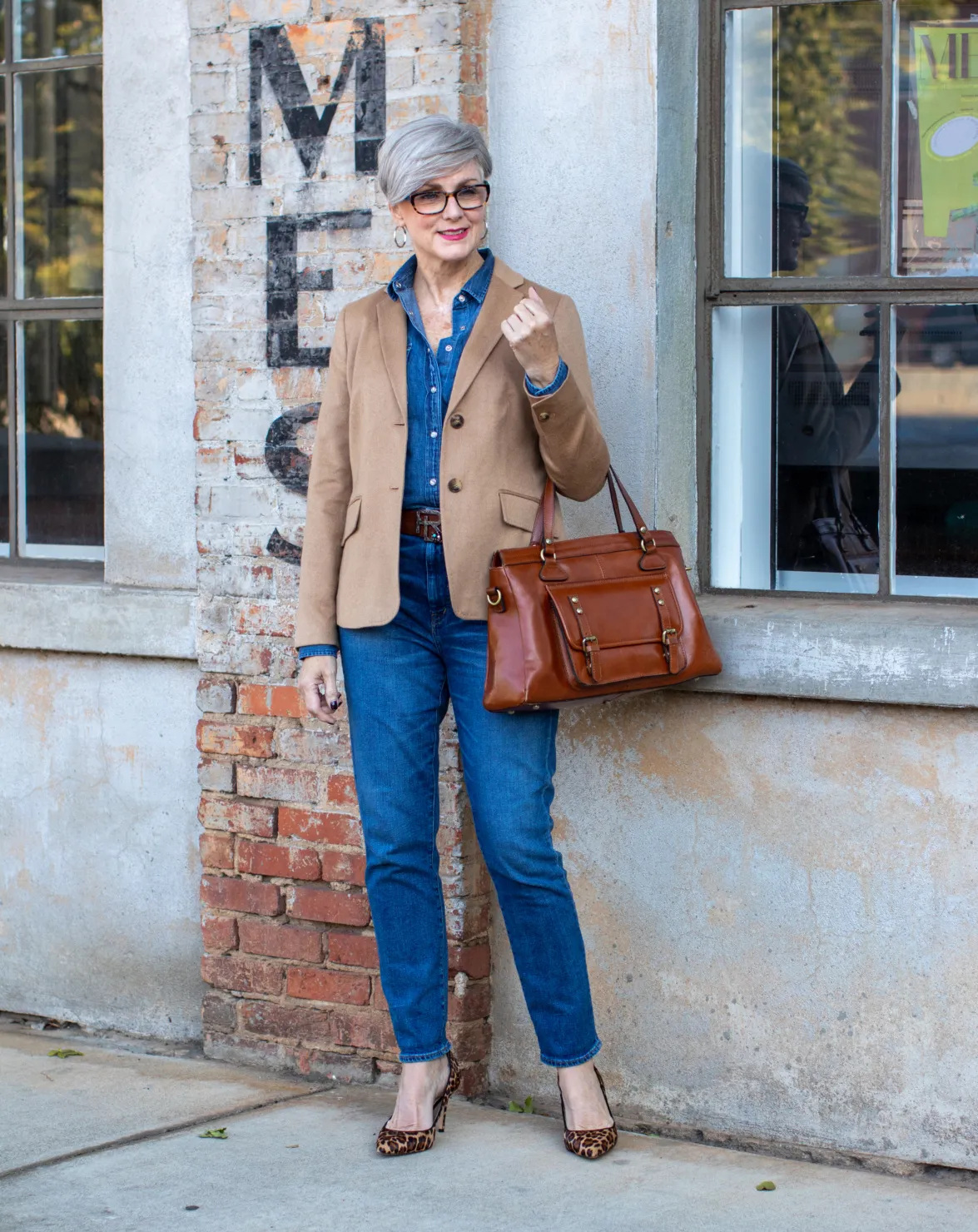 Blazer and Denim