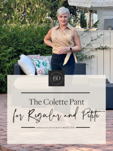 The Colette Pant for Regular and Petite