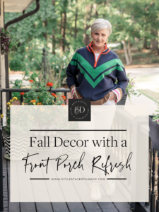 Fall Decor with a Front Porch Refresh