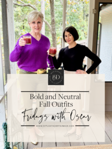 Bold and Neutral Fall Outfits