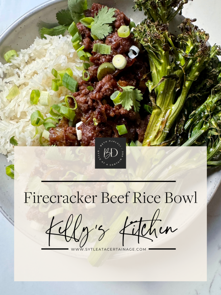 Firecracker Beef Rice Bowl